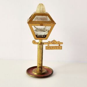 Vintage Brass Street Lamp Pepper shaker